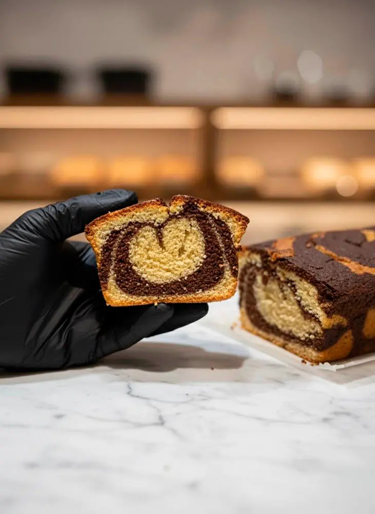 Marble Cake handcrafted by La Cocina de Shara, view 3